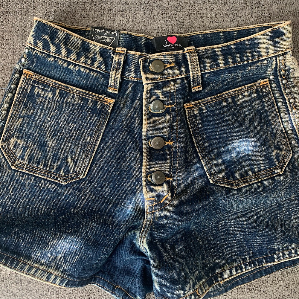 High waisted shorts